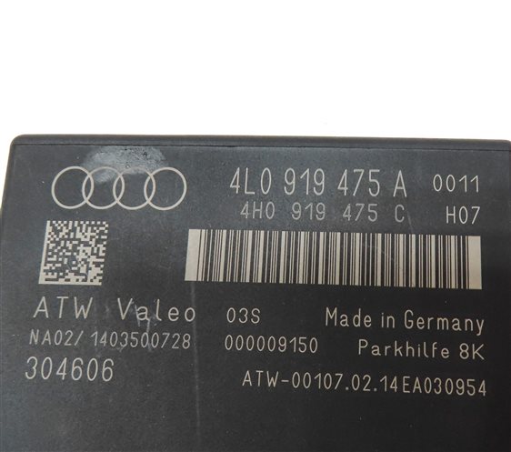 Thumbnail 7: 2013-2015 AUDI Q7 (4L) DRIVER ASSIST PDC PARK DISTANCE SENSOR CONTROL MODULE
