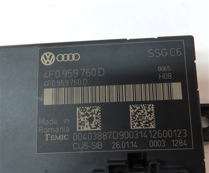 Thumbnail 8: 2014 AUDI Q7 (4L) FRONT LEFT DRIVER SEAT CONTROL MODULE