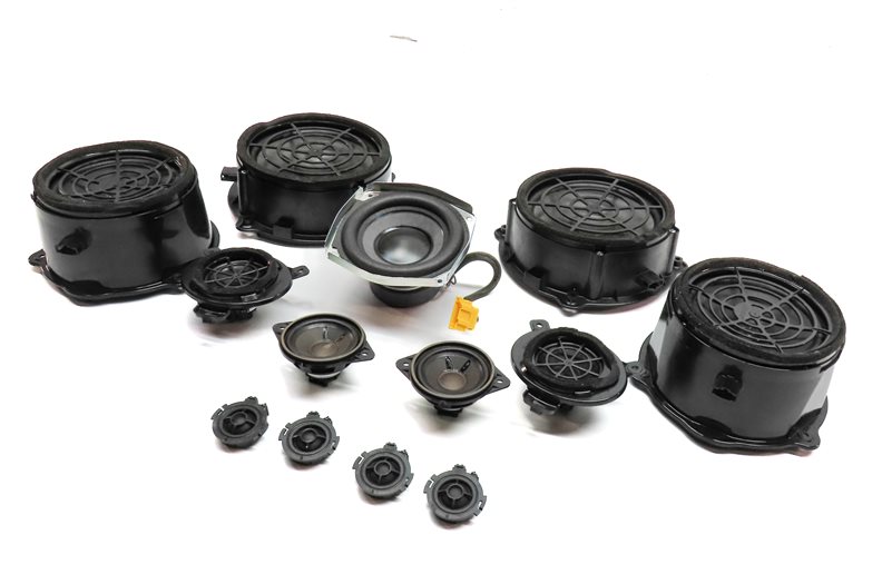 Thumbnail 2: 2014 AUDI Q7 (4L) RADIO STEREO BOSE AUDIO SOUND SYSTEM SPEAKER SET/13