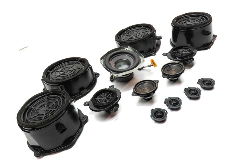 Thumbnail 4: 2014 AUDI Q7 (4L) RADIO STEREO BOSE AUDIO SOUND SYSTEM SPEAKER SET/13
