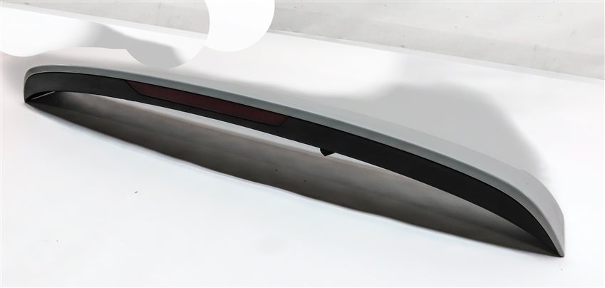 2007-2015 AUDI Q7 (4L) REAR SPOILER WING w/ 3rd THIRD BRAKE LIGHT LAMP (White)