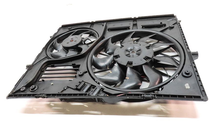 Thumbnail 5: 11-15 AUDI Q7 (4L) 3.0L ENGINE RADIATOR COOLING FAN (FOR MODELS w/ HITCH OPTION)
