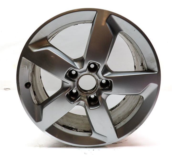Thumbnail 2: 2014-2015 AUDI Q7 (4L) 19x8.5 ALUMINUM ALLOY 5-SPOKE WHEEL RIM