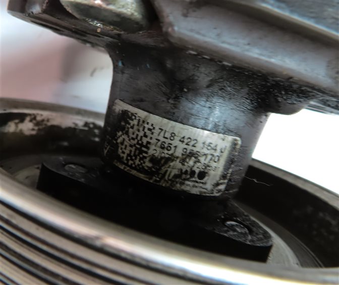 Thumbnail 7: 11-15 AUDI Q7 (4L) 3.0L CATA TURBO DIESEL ENGINE POWER STEERING OIL FLUID PUMP