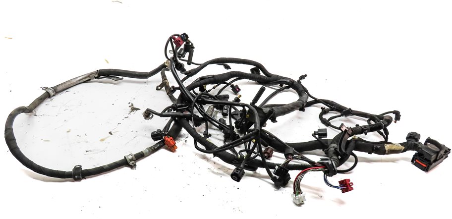 2014 AUDI Q7 (4L) 3.0L DIESEL (CNRB) ENGINE MOTOR WIRE WIRING HARNESS LOOM