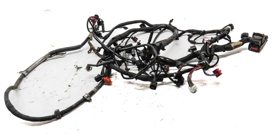 Thumbnail 2: 2014 AUDI Q7 (4L) 3.0L DIESEL (CNRB) ENGINE MOTOR WIRE WIRING HARNESS LOOM