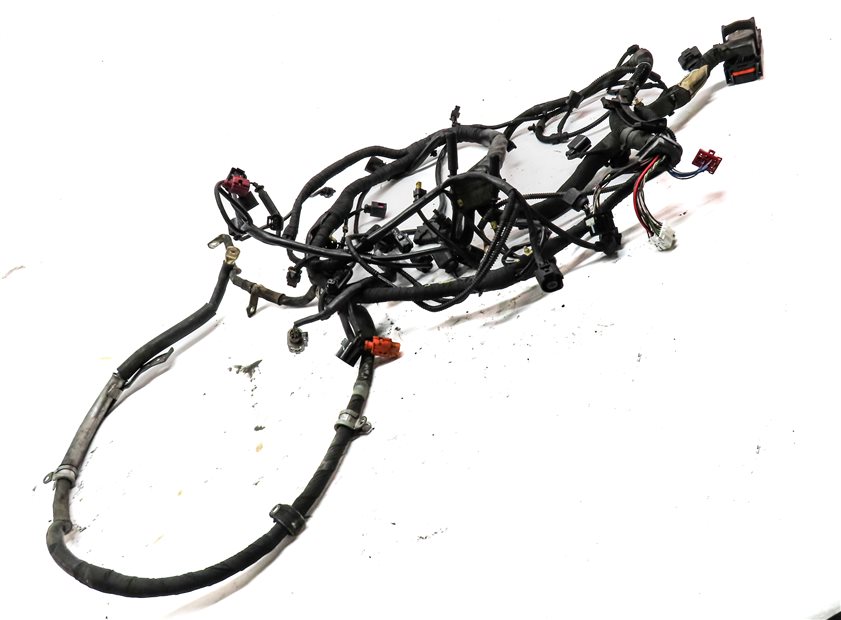 Thumbnail 3: 2014 AUDI Q7 (4L) 3.0L DIESEL (CNRB) ENGINE MOTOR WIRE WIRING HARNESS LOOM