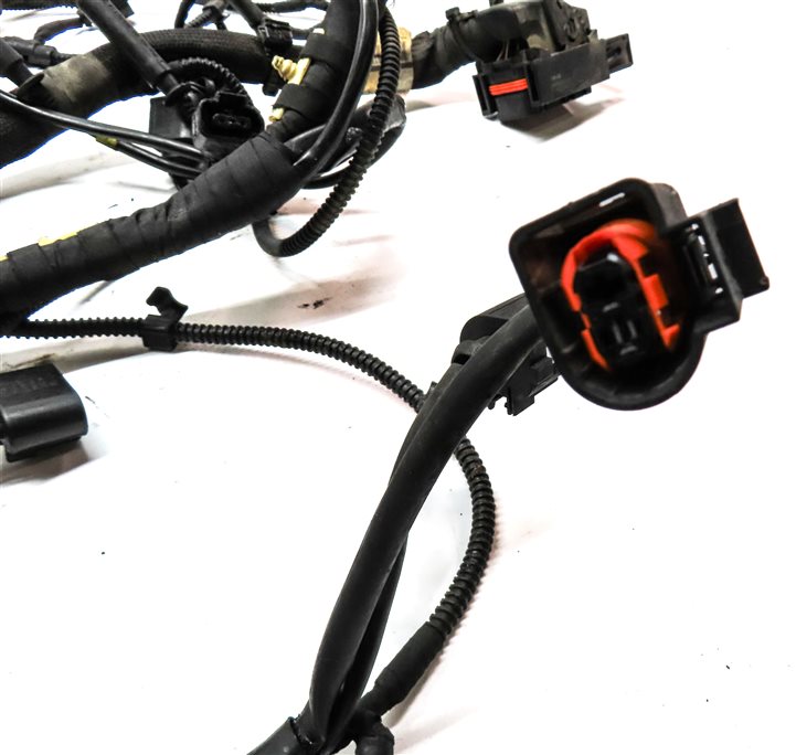 Thumbnail 7: 2014 AUDI Q7 (4L) 3.0L DIESEL (CNRB) ENGINE MOTOR WIRE WIRING HARNESS LOOM