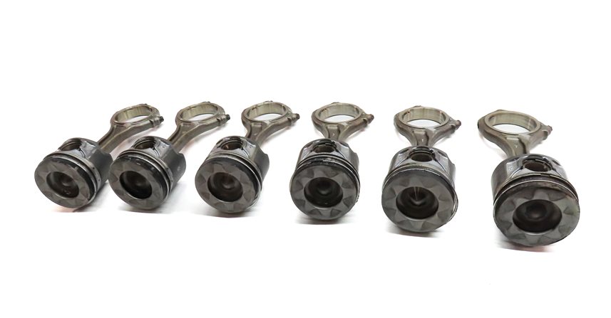 Thumbnail 2: 09-17 AUDI A6 A7 A8 Q5 Q7 S4 S6 Q5 TOUAREG 3.0L SUPERCHARGED ENGINE PISTON SET 6