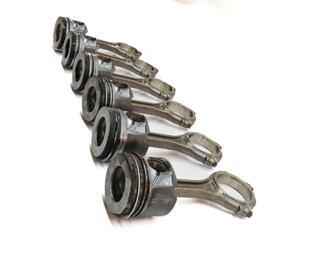 Thumbnail 3: 09-17 AUDI A6 A7 A8 Q5 Q7 S4 S6 Q5 TOUAREG 3.0L SUPERCHARGED ENGINE PISTON SET 6