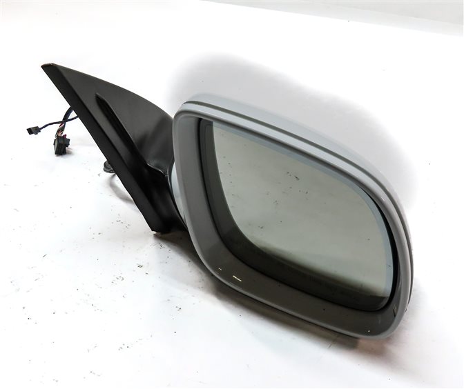 2013-2015 AUDI Q7 (4L) RIGHT PASSENGER P-FOLD BLIND SPOT DOOR MIRROR (White)