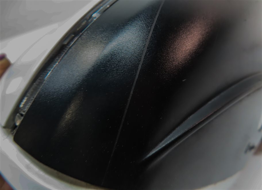 Thumbnail 9: 2013-2015 AUDI Q7 (4L) RIGHT PASSENGER P-FOLD BLIND SPOT DOOR MIRROR (White)