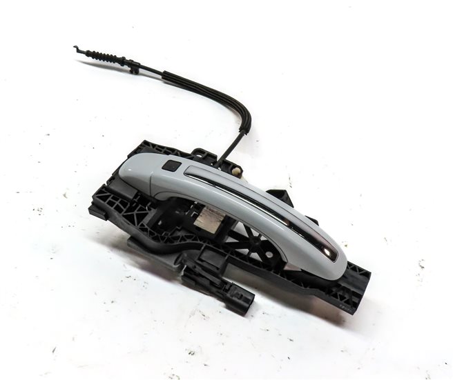 2007-2015 AUDI Q7 (4L) REAR LEFT KEYLESS ENTRY DOOR HANDLE (White)
