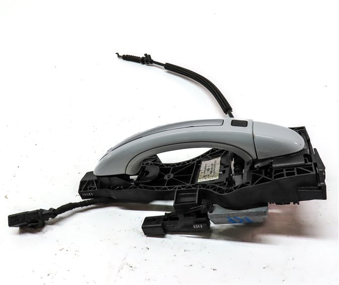 Thumbnail 2: 2007-2015 AUDI Q7 (4L) RIGHT FRONT KEYLESS ENTRY DOOR HANDLE (White)