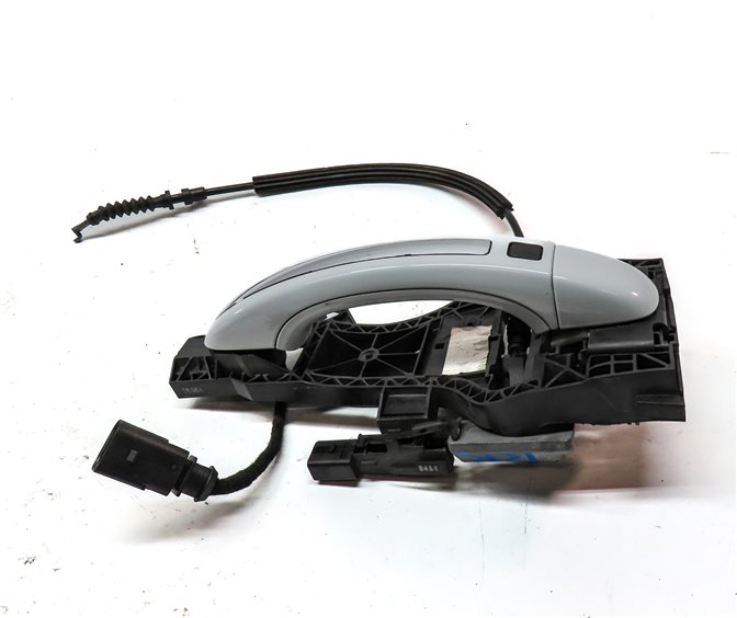 Thumbnail 2: 2007-2015 AUDI Q7 (4L) REAR RIGHT KEYLESS ENTRY DOOR HANDLE (White)