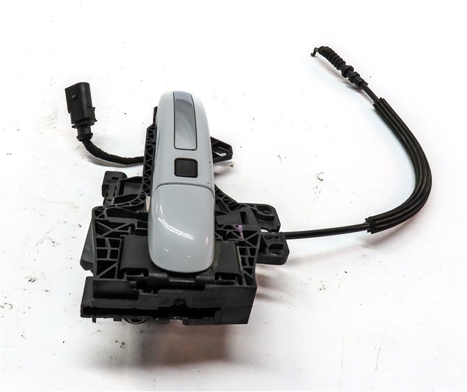 Thumbnail 3: 2007-2015 AUDI Q7 (4L) REAR RIGHT KEYLESS ENTRY DOOR HANDLE (White)