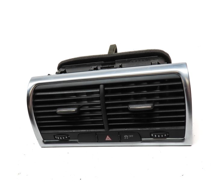 Thumbnail 2: 2014 AUDI Q7 (4L) FRONT CENTER DASH HEAT AIR AC HVAC DUAL VENT (Black)
