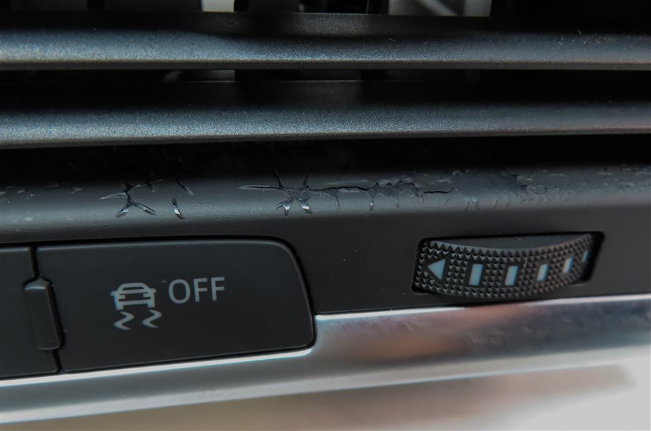 Thumbnail 8: 2014 AUDI Q7 (4L) FRONT CENTER DASH HEAT AIR AC HVAC DUAL VENT (Black)