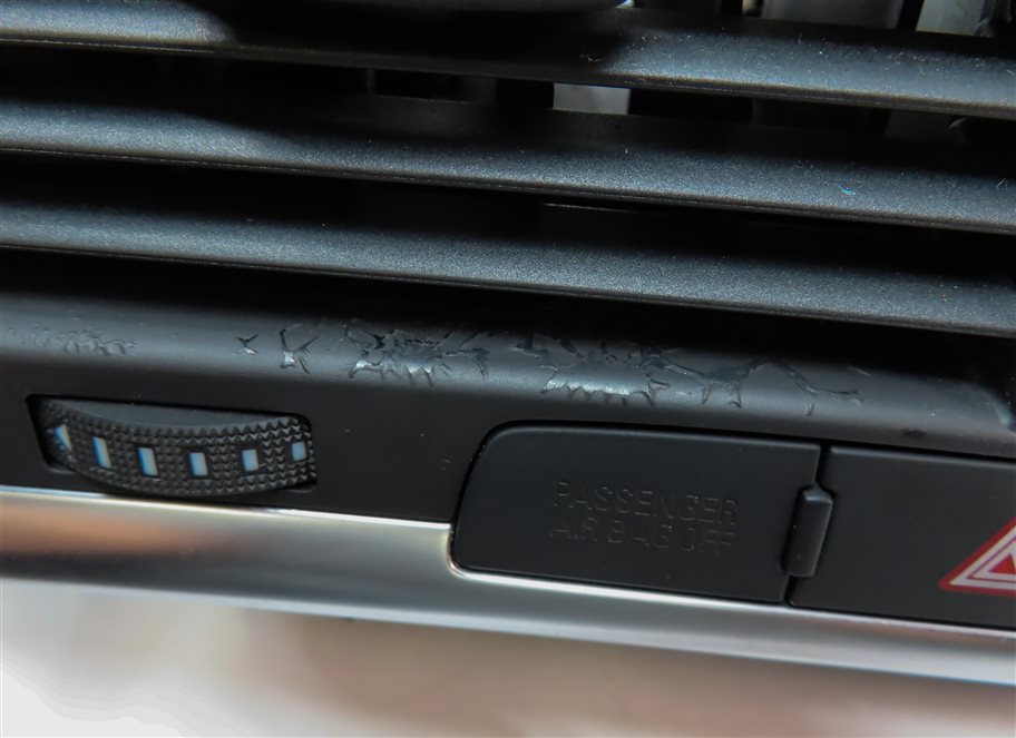 Thumbnail 9: 2014 AUDI Q7 (4L) FRONT CENTER DASH HEAT AIR AC HVAC DUAL VENT (Black)