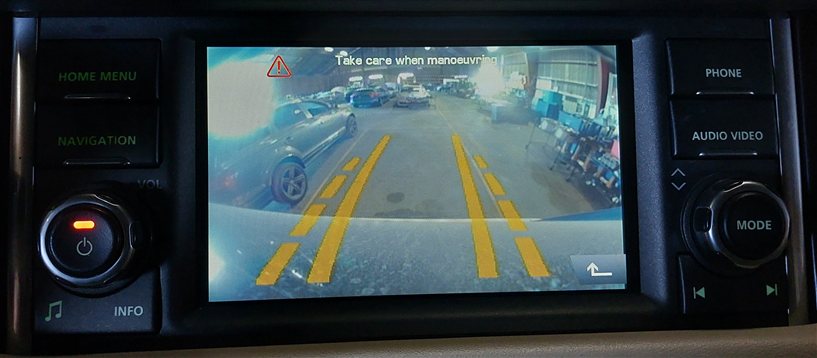 Thumbnail 2: 2010-2012 RANGE ROVER (L322) REARVIEW CAMERA BACKUP REVERSE CAMERA