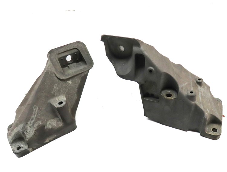 Thumbnail 2: 2010 RANGE ROVER L322 5.0L NON-SUPER ENGINE LEFT & RIGHT MOTOR MOUNT BRACKET SET