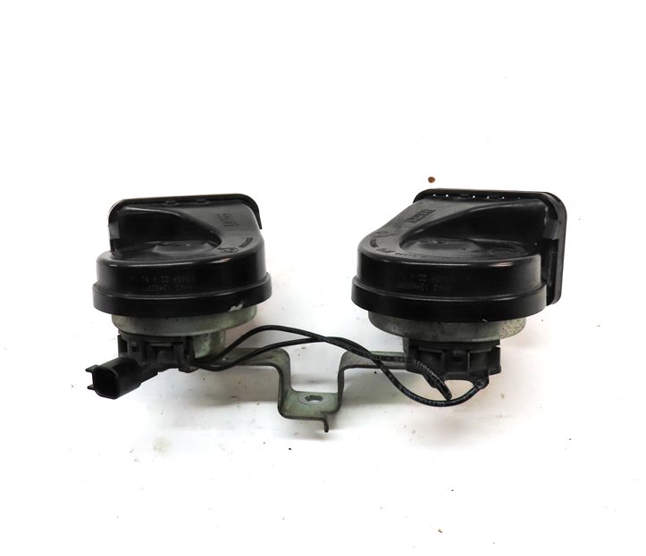 Thumbnail 5: 2010-2012 RANGE ROVER (L322) HIGH & LOW TONE SAFETY HORN SET-2