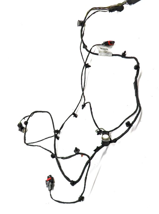 Thumbnail 3: 2010 RANGE ROVER L322 FRONT PARK ASSIST PDC SENSOR SET 4 (White) w/ WIRE HARNESS