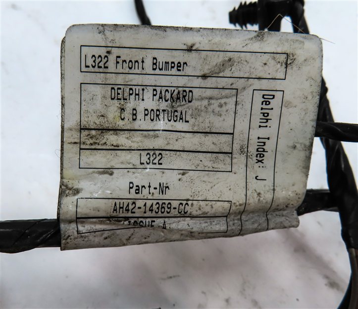 Thumbnail 6: 2010 RANGE ROVER L322 FRONT PARK ASSIST PDC SENSOR SET 4 (White) w/ WIRE HARNESS