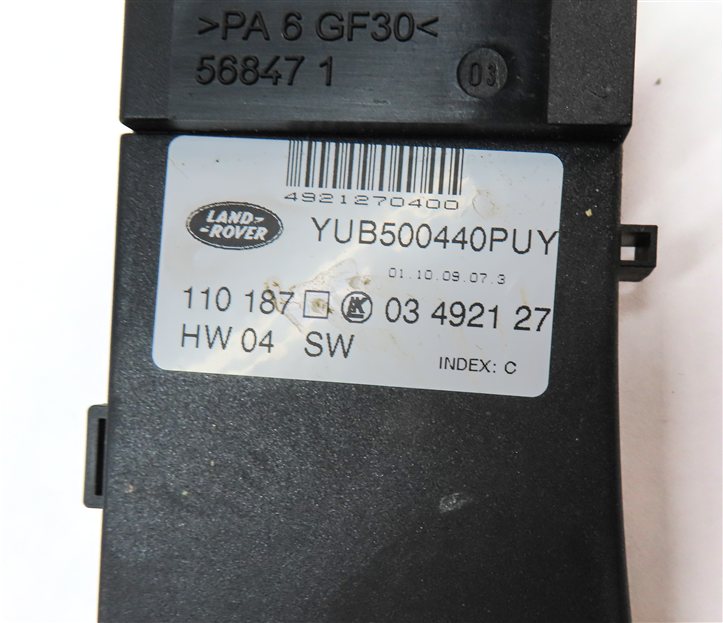 Thumbnail 11: 2010 RANGE ROVER (L322) FRONT RIGHT PASSENGER SEAT ADJUST SWITCH w/ LUMBAR
