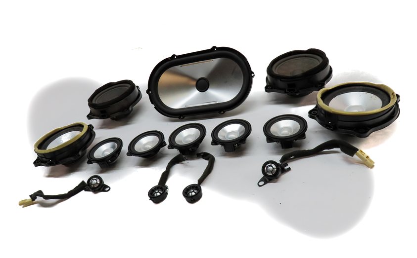 Thumbnail 2: 2010 RANGE ROVER (L322) FRONT REAR WOOFER MIDRANGE TWEETER LOGIC 7 SPEAKER SET14