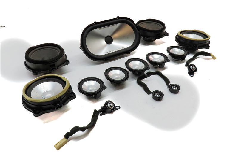 Thumbnail 3: 2010 RANGE ROVER (L322) FRONT REAR WOOFER MIDRANGE TWEETER LOGIC 7 SPEAKER SET14