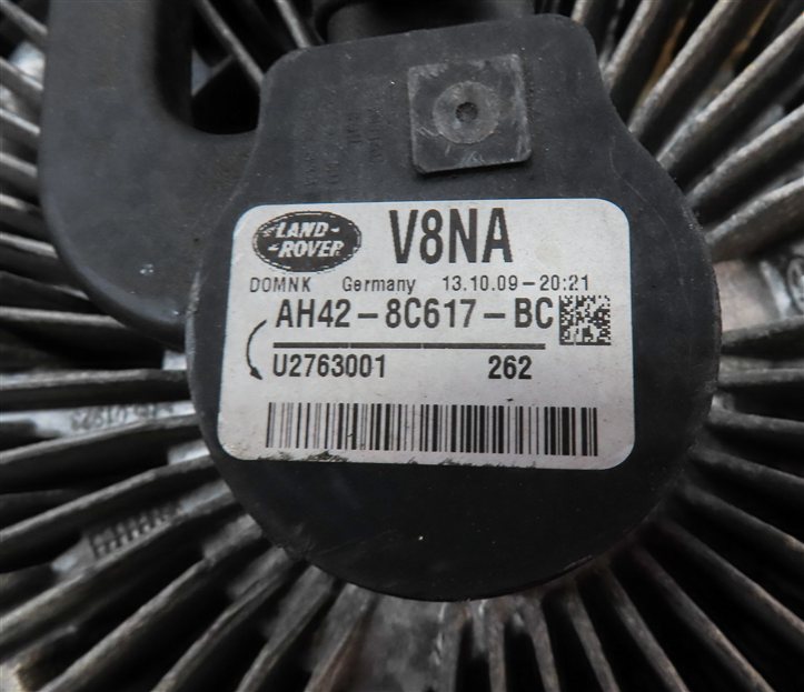 Thumbnail 6: 2010-2013 LR4 - RANGE ROVER SPORT (L320) 5.0L NON SC COOLING FAN BLADE w/ CLUTCH