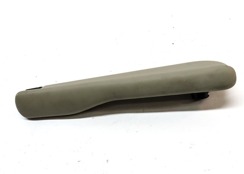 Thumbnail 3: 03-12 RANGE ROVER (L322) FRONT LEFT DRIVER SEAT LEATHER ARMREST ARM REST (Ivory)