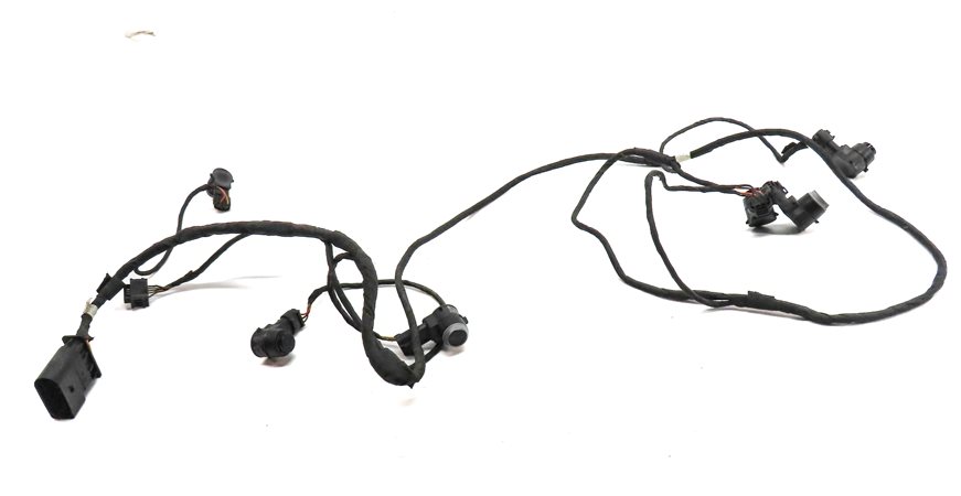 Thumbnail 2: 2014 MERCEDES GL450 (X166) FRONT PDC PARK DISTANCE SENSOR SET w/ HARNESS (BLACK)