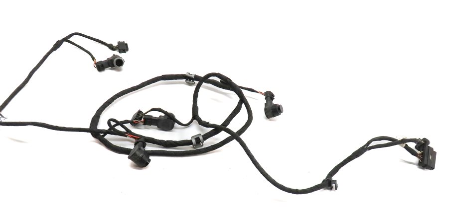 2014 MERCEDES GL450 (X166) REAR PDC PARK DISTANCE SENSOR SET w/ HARNESS (BLACK)