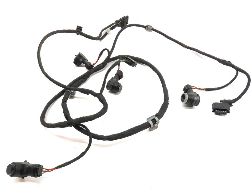Thumbnail 3: 2014 MERCEDES GL450 (X166) REAR PDC PARK DISTANCE SENSOR SET w/ HARNESS (BLACK)