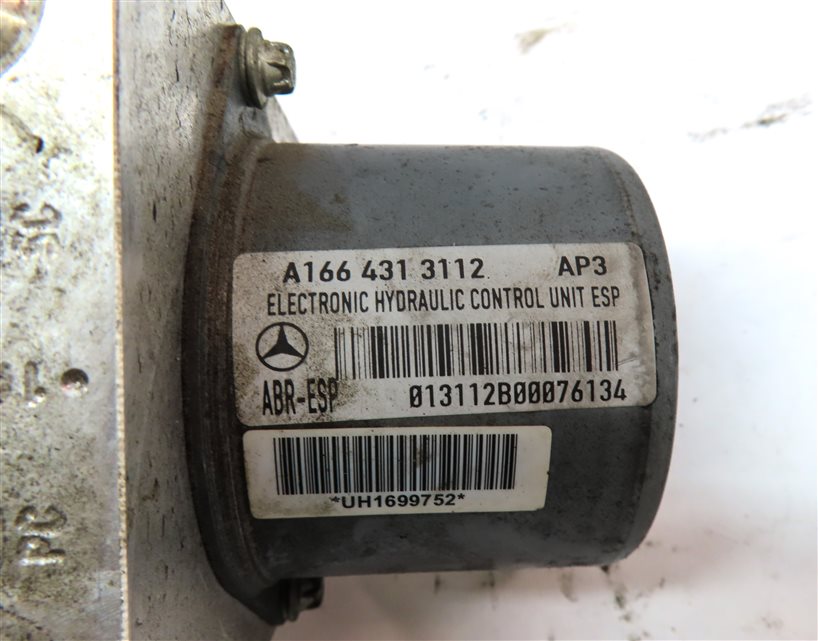 Thumbnail 8: 14-15 MERCEDES GL350 GL450 GL550 ML350 ML550 (W166 X166) ABS BRAKE PUMP MODULE