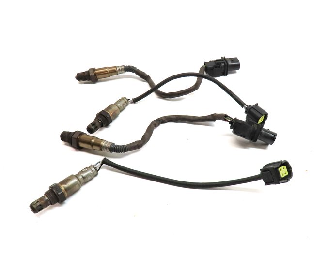 Thumbnail 2: 2014 MERCEDES GL450 (X166) 4.6L M278 ENGINE PRE POST CAT O2 OXYGEN SENSOR SET-4