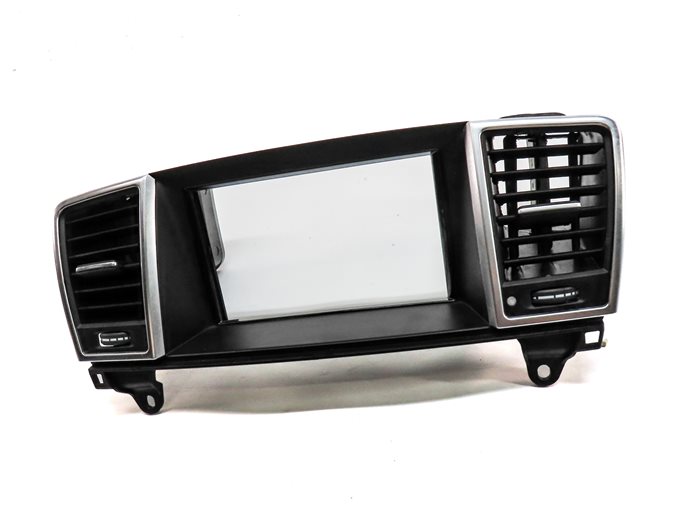 Thumbnail 3: 2014 MERCEDES GL450 (X166) FRONT CENTER DASH HEATER A/C AIR VENT w/ SCREEN TRIM