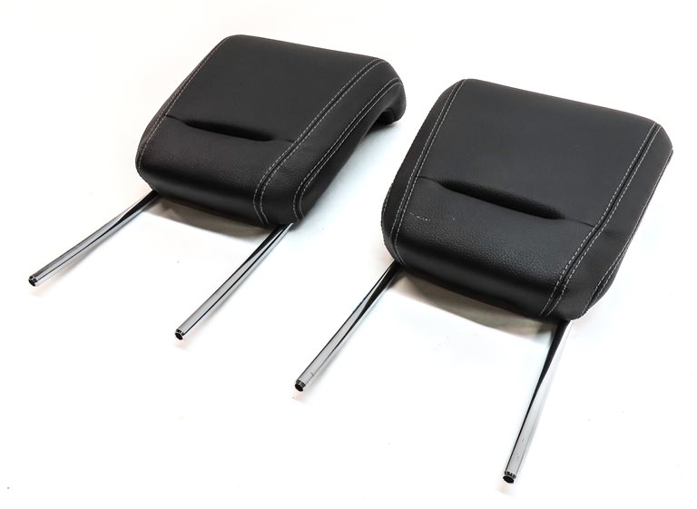 Thumbnail 2: 13-19 MERCEDES GL GLS X166 REAR LEFT or RIGHT 3rd ROW SEAT HEADREST (Black)