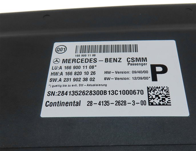 Thumbnail 7: 2014 MERCEDES GL450 (X166) FRONT RIGHT PASSENGER MEMORY SEAT CONTROL MODULE