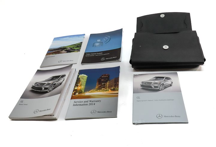 Thumbnail 2: 2014 MERCEDES GL450 (X166) OWNERS MANUAL SERVICE GUIDE BOOK SET w/ CASE