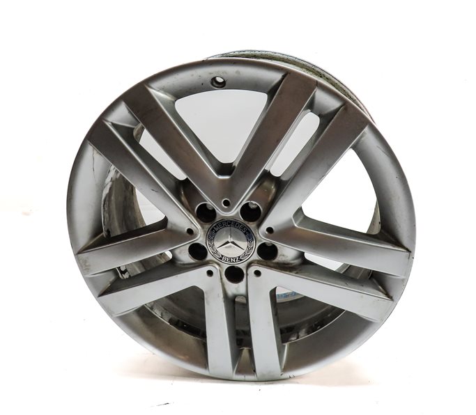 13-16 MERCEDES GL CLASS (X166) 19x8.5 ALUMINUM 5 DOUBLE 10 SPOKE ALLOY WHEEL RIM