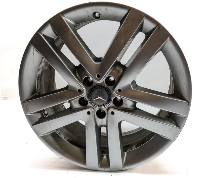 Thumbnail 2: 13-16 MERCEDES GL CLASS (X166) 19x8.5 ALUMINUM 5 DOUBLE 10 SPOKE ALLOY WHEEL RIM