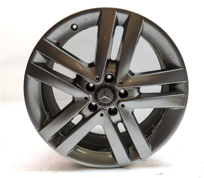 Thumbnail 2: 13-16 MERCEDES GL CLASS (X166) 19x8.5 ALUMINUM 5 DOUBLE 10 SPOKE ALLOY WHEEL RIM