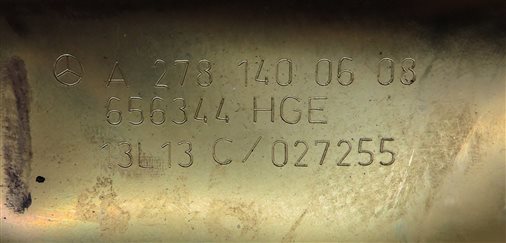 Thumbnail 8: 08-17 MERCEDES E320 E350 GL320 GL350 ML320 ML350 DIESEL EXHAUST MANIFOLD SET