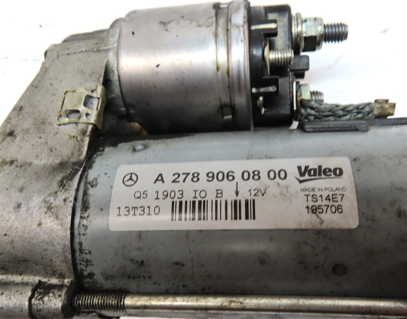 Thumbnail 8: 13-20 MERCEDES C CL E GL GLE GLS ML S SL CLS (W205 W212 W166 X166) STARTER MOTOR