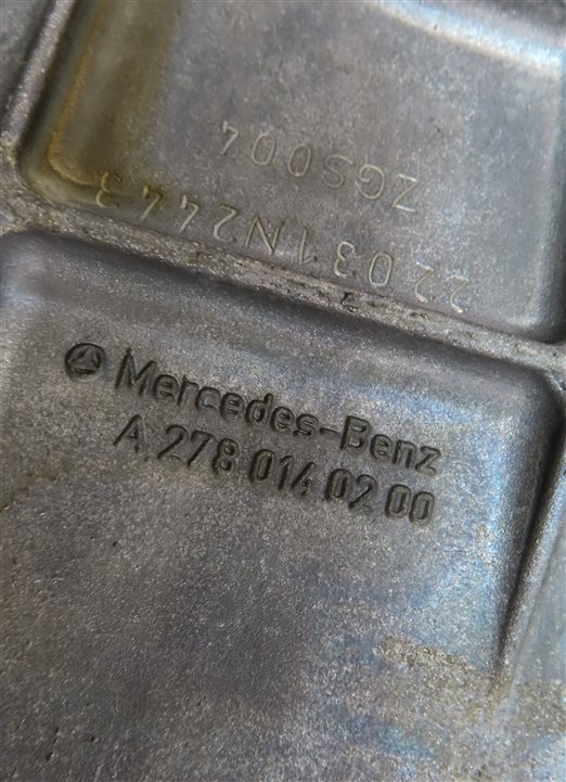 Thumbnail 8: 2012-2020 MERCEDES E550 GL450 GL550 ML550 SL550 CLS550 4.6L V8 UPPER OIL PAN