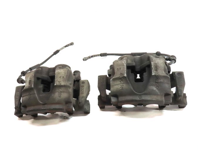 Thumbnail 2: 12-19 MERCEDES GL GLS ML (W166 X166) FRONT LEFT & RIGHT BRAKE CALIPER SET-2