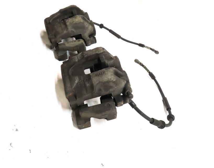 Thumbnail 3: 12-19 MERCEDES GL GLS ML (W166 X166) FRONT LEFT & RIGHT BRAKE CALIPER SET-2